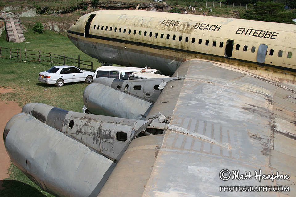 Boeing 707 Wing and Rolls Royce Conway Engines